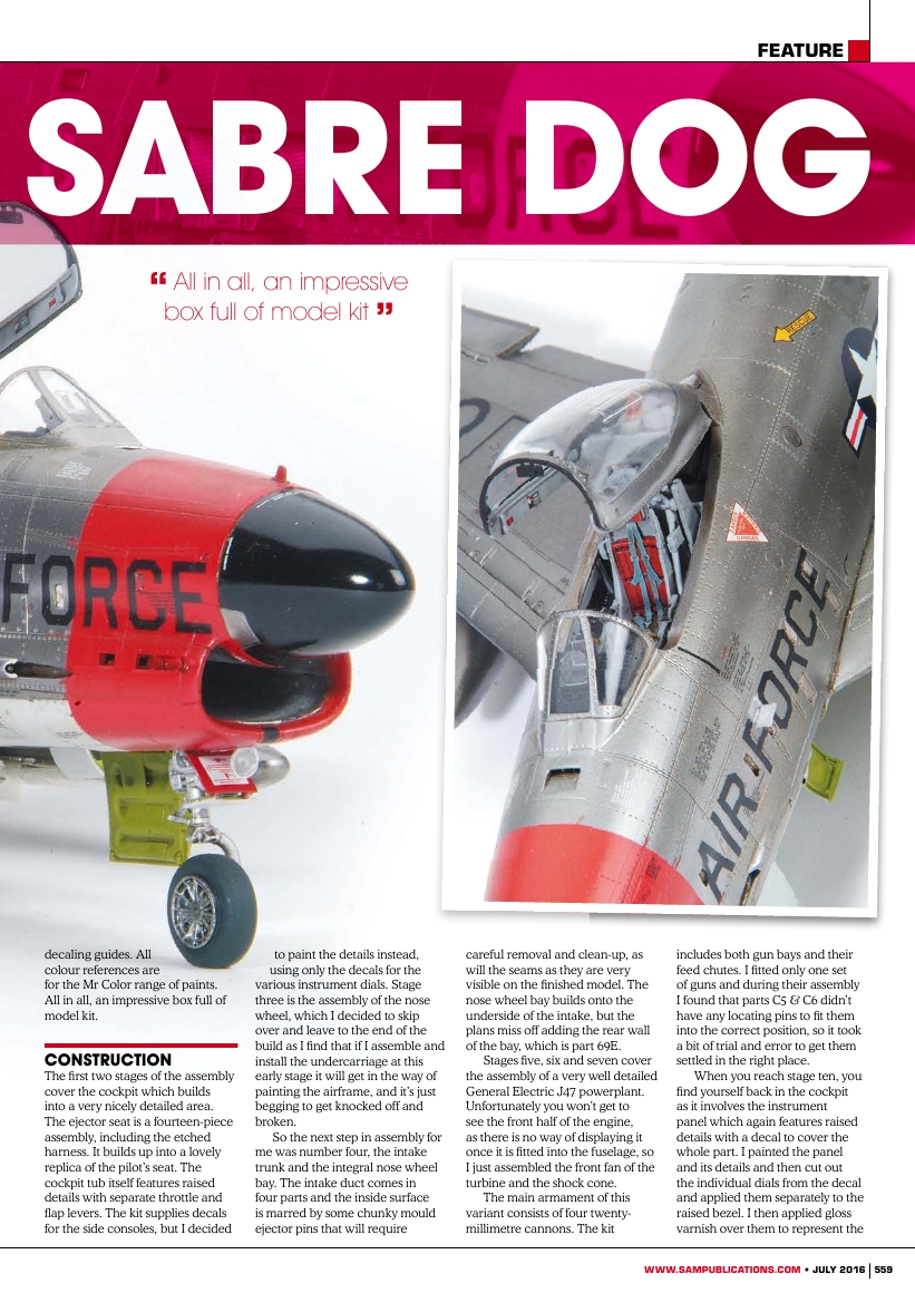 Scale Aviation Modeller International 2016-07